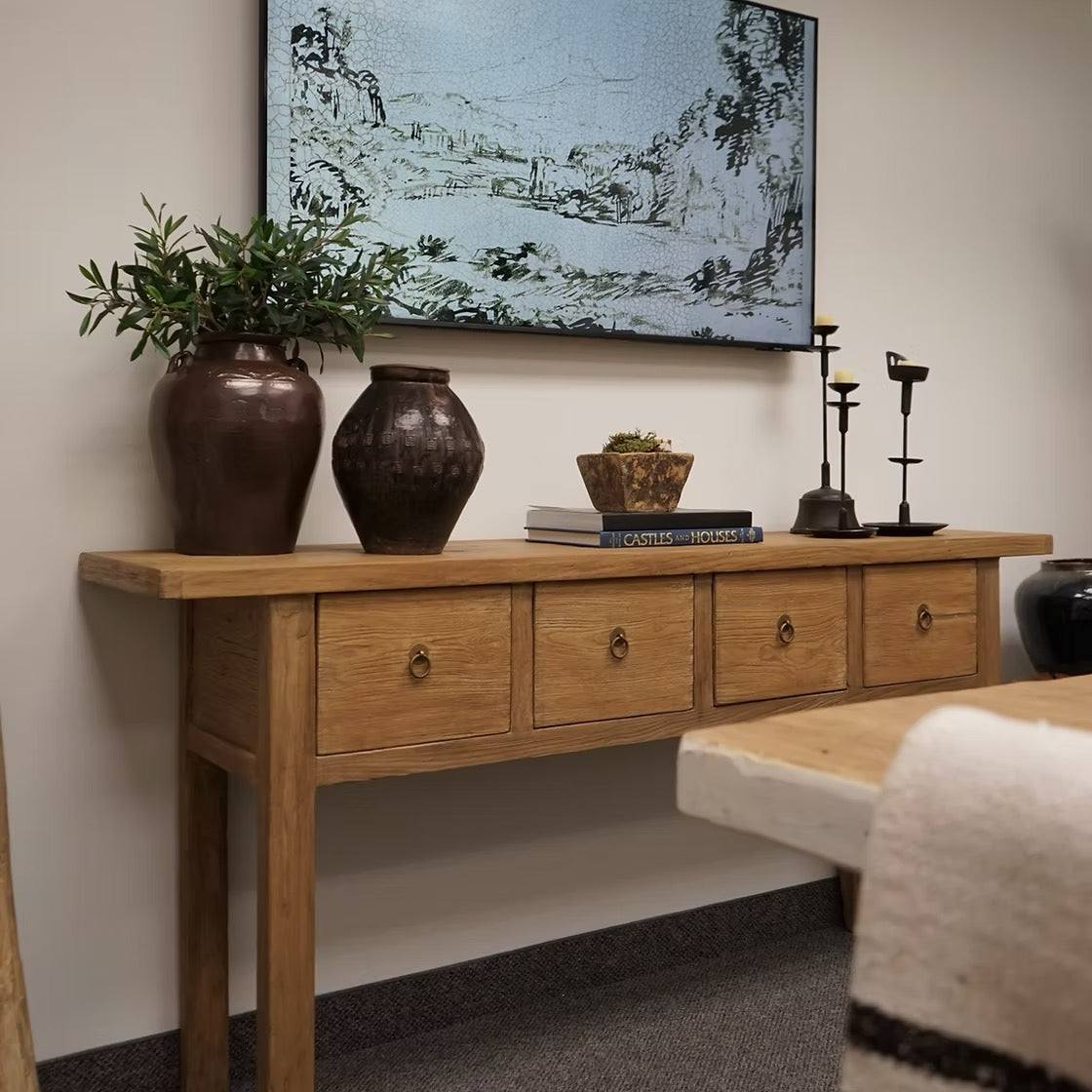 Millie Reclaimed Wood Console Table