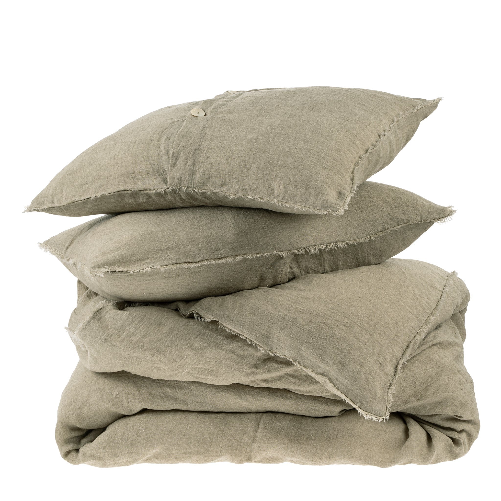 Lina Linen Duvet Cover Set